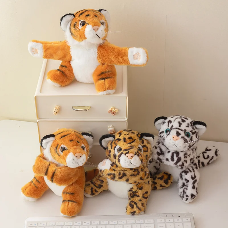 

Cute Plush Animal Slap Bracelet Snow Leopard Tiger Koala Slap Wrap Plushies Soft Toys Girl Boy Birthday Present