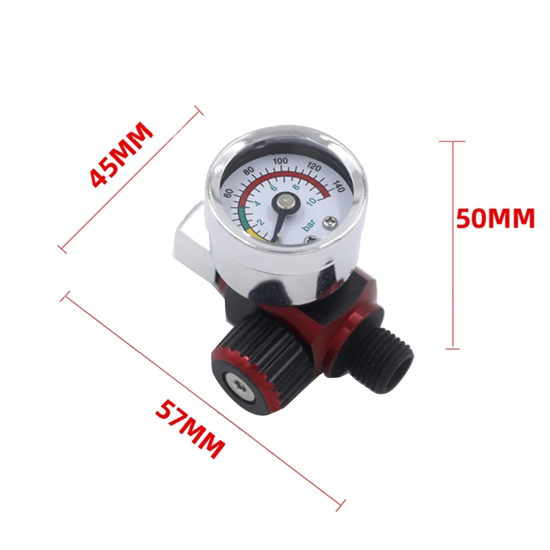 Spray Air Regulator Gauge & Air Spray Filter Tools vernice Spray Regulator Spray Air Regulator