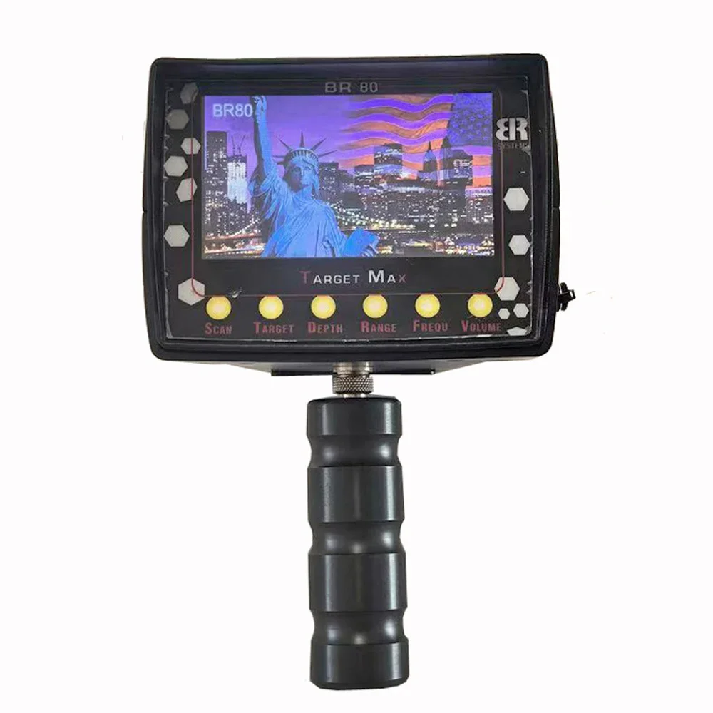 

2026 BR-80 Target Max Gold Metal Detector 3 Search System