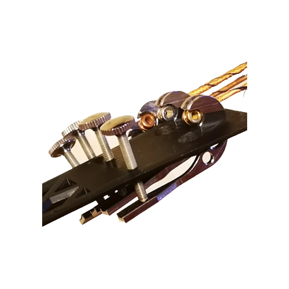 STRADPET Built-in titanium fine tuners set, 4 in 1set, for Cello, in bright or gun gray option, lightweight Version