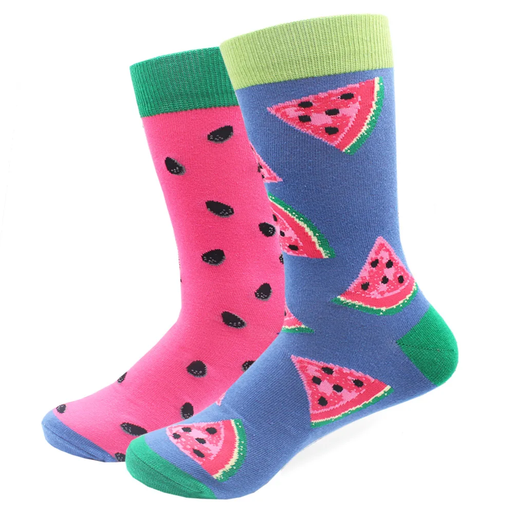 2023 Women Men\'s Latest Design Middle tube Combed Cotton Odd Socks Autumn Wintger Lattice Happy Colorful Gifts Mismatched Socks