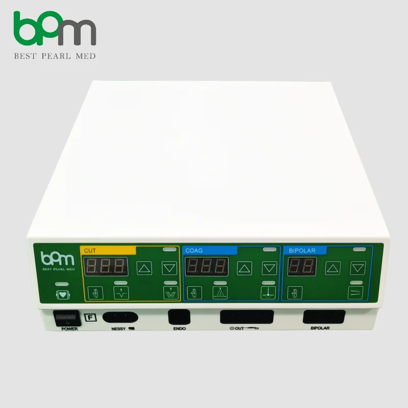 Veterinary Electrocautery Machine - Ligasure-Compatible Monopolar/Bipolar Unit with Endoscope Interface