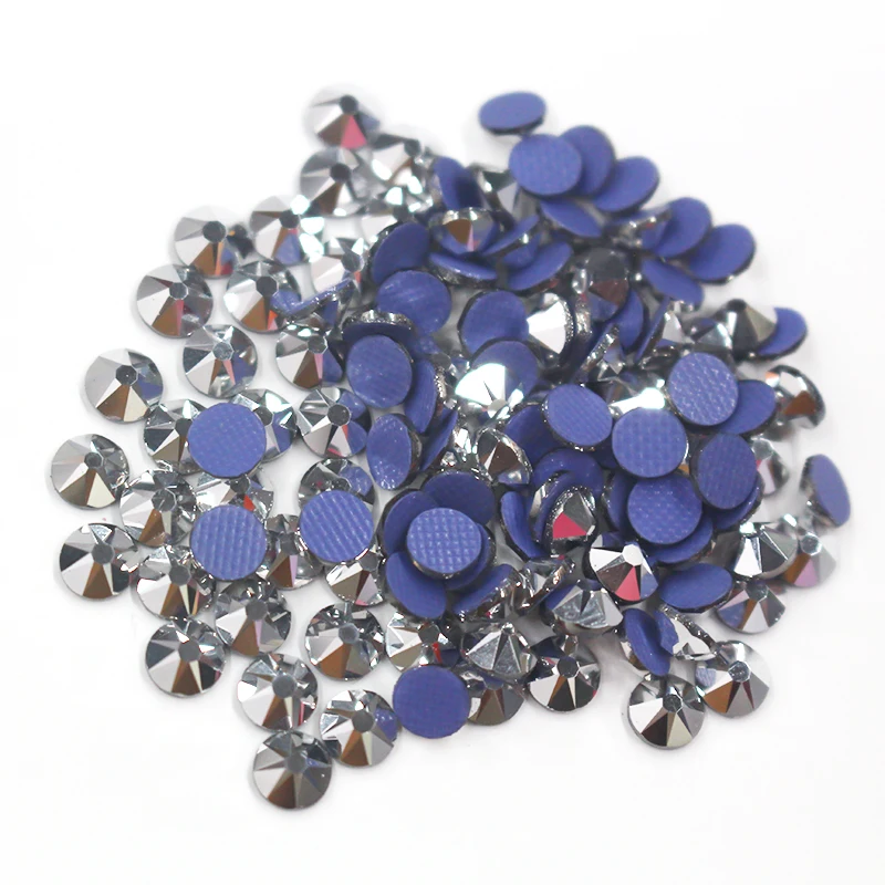 Labrador/Silvery Top quality 2078 Hotfix Rhinestones16 Faces Cut 8 Big+8 Small Sun Flower Facets Crystal ab Nail Art or Wedding