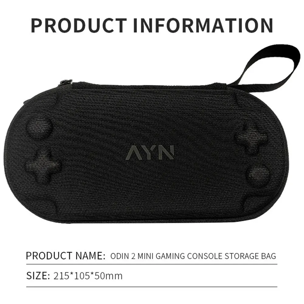 Hard EVA Portable Carrying Case Bag Shockproof Protective Travel Case Storage Bag For Ayn Odin2 Mini/Ayn Odin 2 Mini