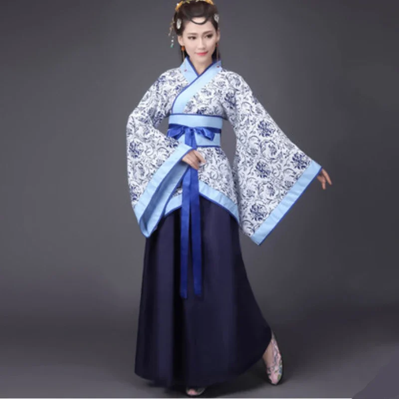 Trajes tradicionais chineses para mulheres, vestido de dança de palco, terno tang, hanfu, cheongsam feminino, ano novo, performance adulta