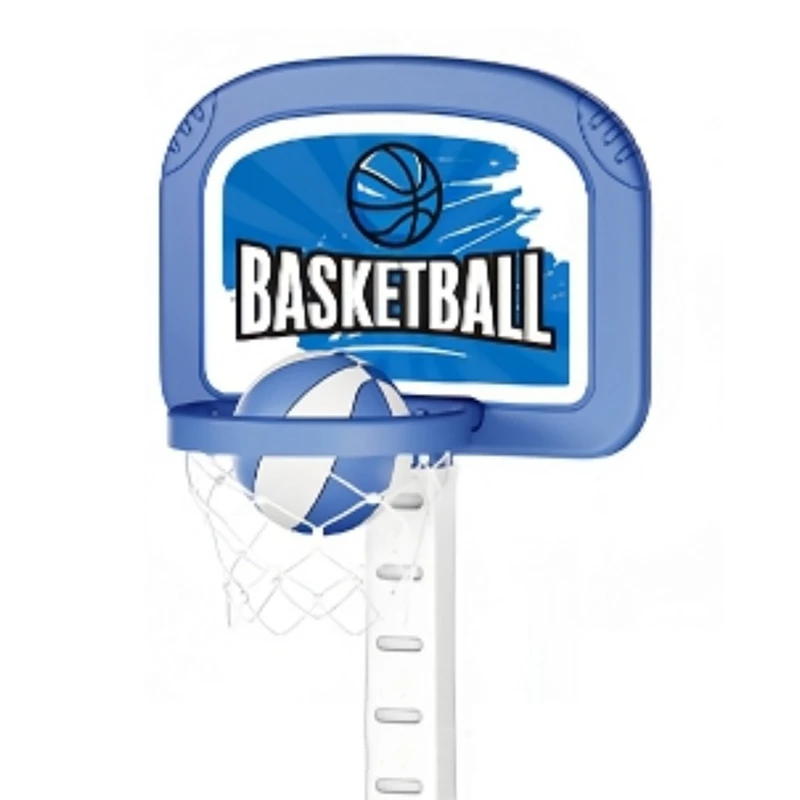 Pool Basketball Stand, Oversized Pool Toy For Poolside Water Basketball Games, Pool Games Water Basketball Stand