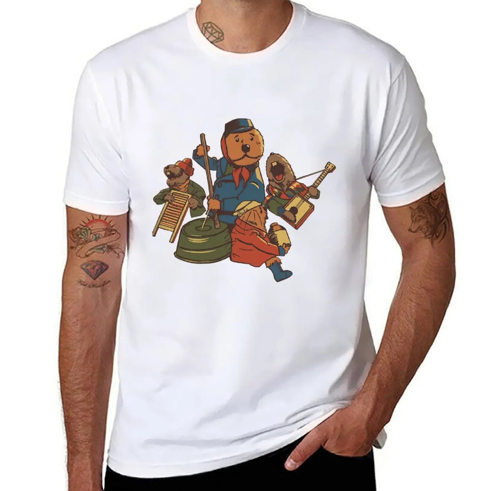 

Emmet Otter Jug Band T-Shirt t shirt men 100% cotton luxury brand t shirt man luxury T-Shirt