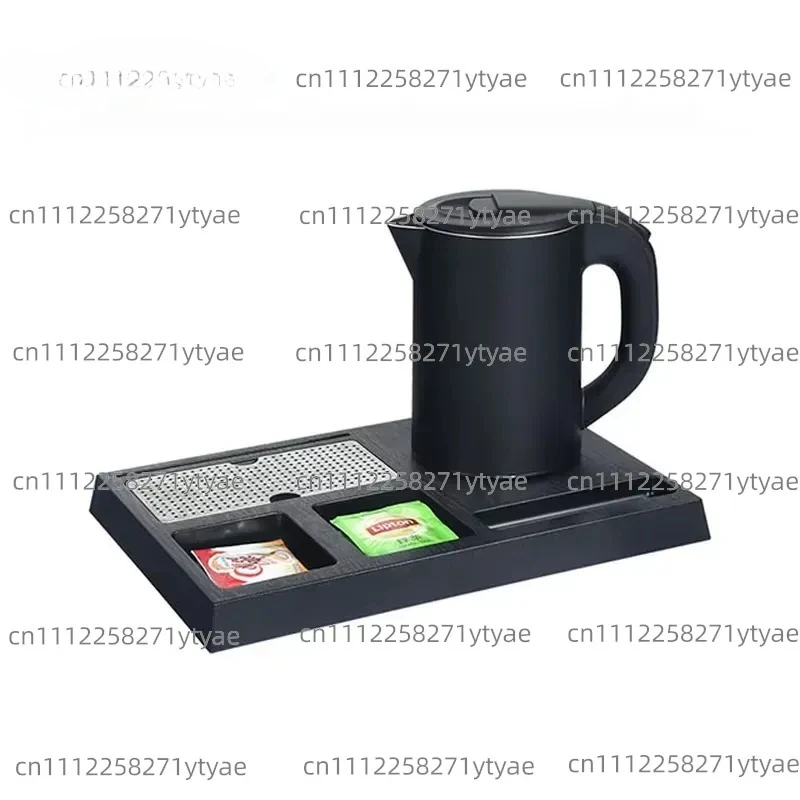 Double-layer Modern Environmentally Friendly Fast Electric Boiling Water Stainless Steel Kettle Tray Set