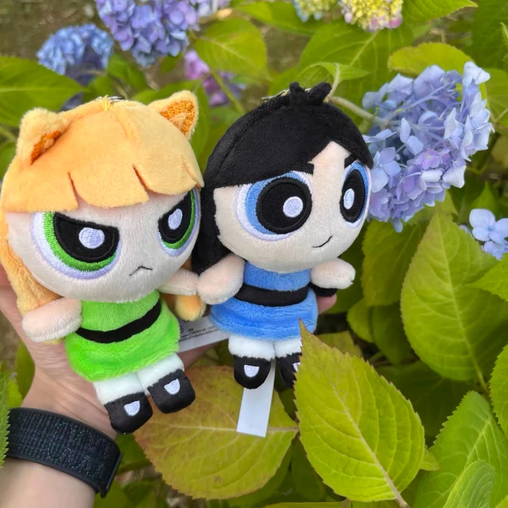 The Powerpuff Girls Kpop 28cm lalki zabawki śliczne miękkie nadziewane Newjeans poduszka dla lalek Kawaii dekoracje zabawki prezenty dla dzieci