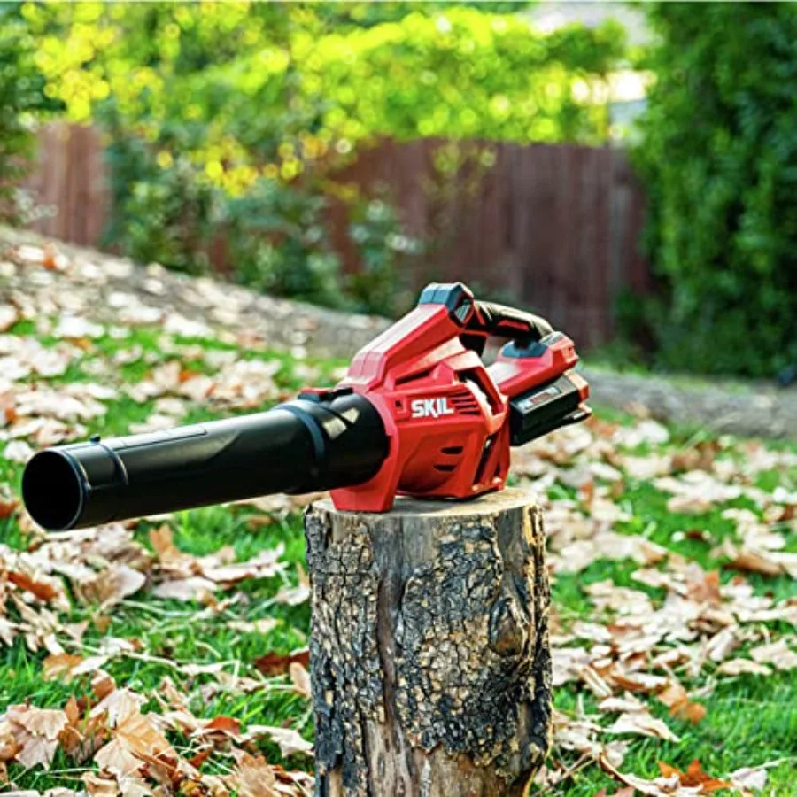 CB7478C11 PWR CORE 40 بدون فرش 40 فولت 1422 سلسلة تشذيب ومنفاخ أوراق الشجر مع بطارية 2.5 أمبير وشاحن SNR0001 مستدير #3