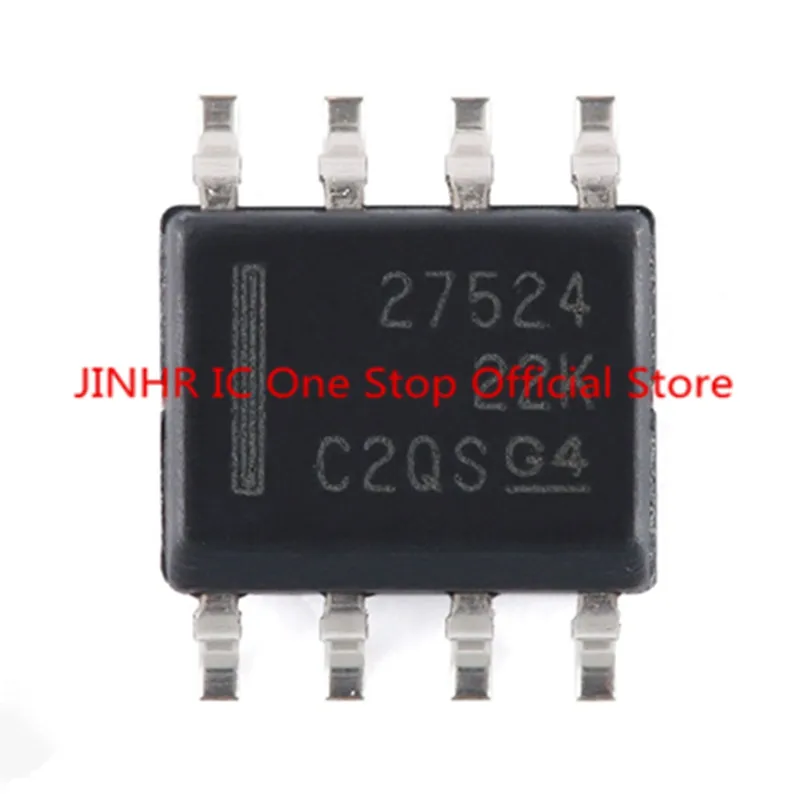 New 10PCS UCC27524 UCC27524DR, Marking 27524, 8-SOIC, Low side gate driver