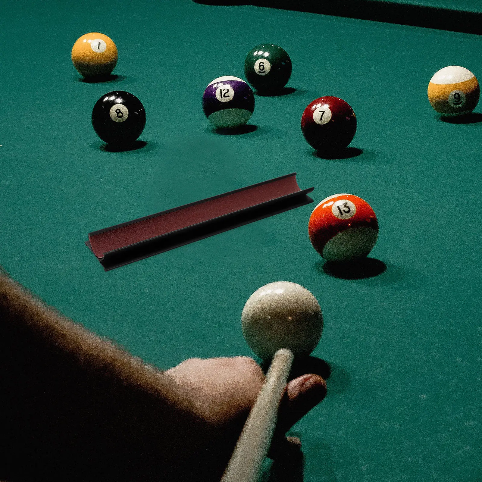 

Portable Cue Tip Shaper Sandpaper Set Billiard Accessory Durable Practical Sturdy Design Chalk Holding Pool Billiard Accessories