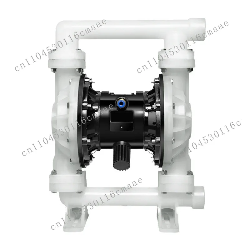 Pneumatic diaphragm pump QBY-40QBK-25 corrosion-resistant acid and alkali self-priming pump PP plastic chemical glue sewage pump