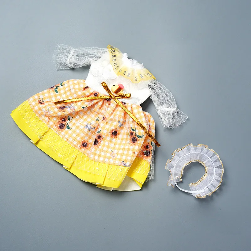 1/6 Bjd Poppen Kleding Anime Kawaii Reborn Pop Rok Hoofdtooi Verjaardagscadeau Poppen Accessoires