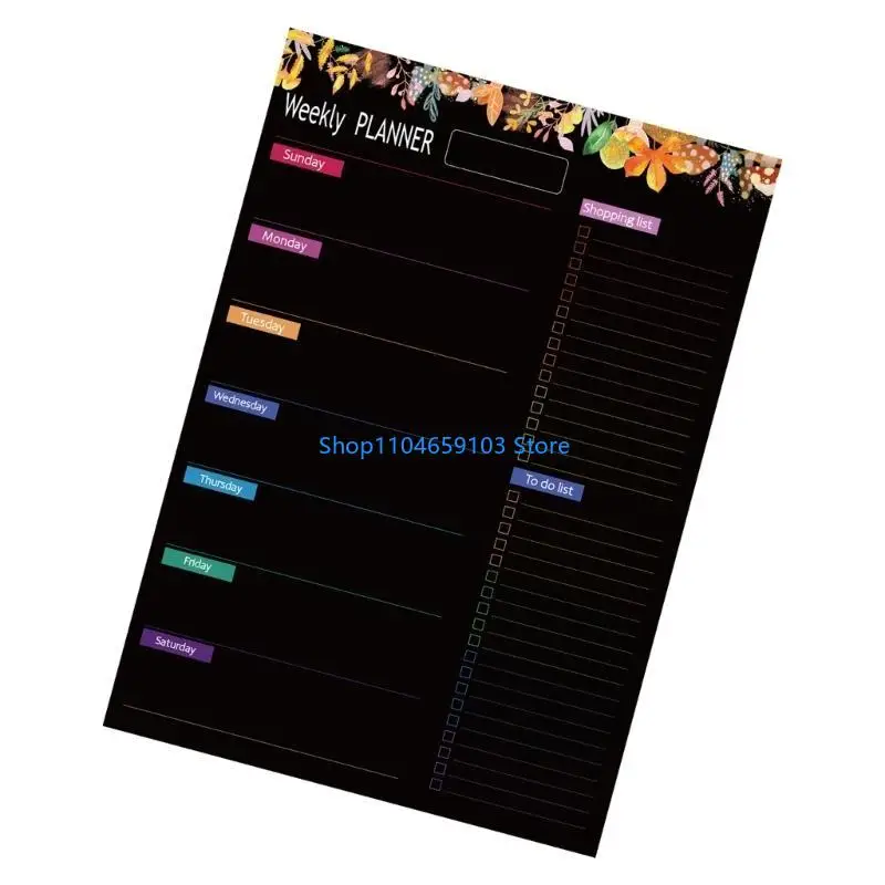 Koelkast magnetische kalender wekelijkse maandelijkse planner magnetische kalender whiteboard