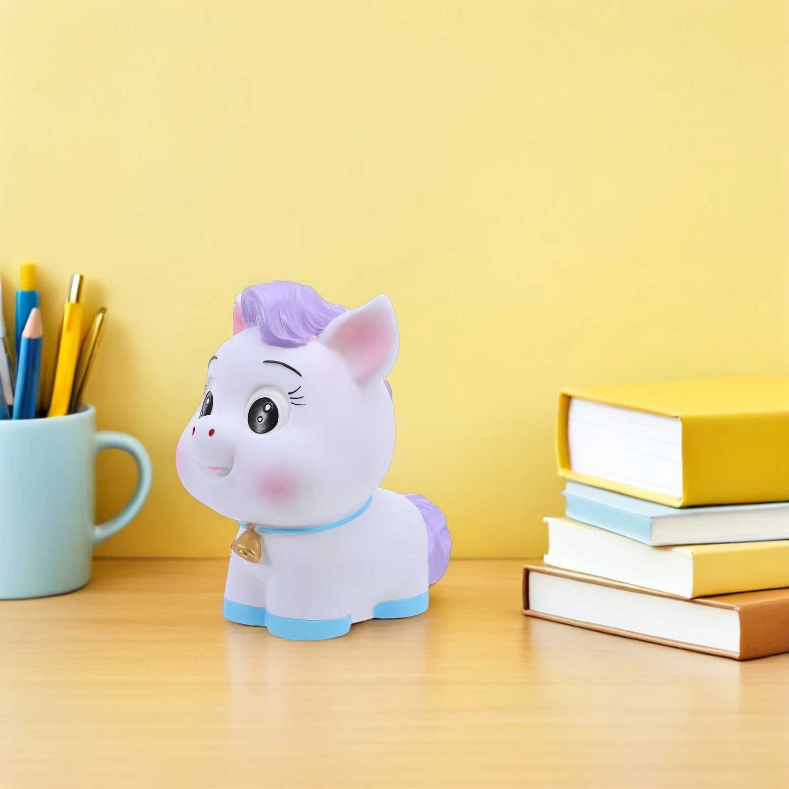 

Horse Money Jar Unbreakable Coin Saving Box Cute Animal Bank Birthday Gift Desktop Decor Good Luck Piggy Money Box Cute