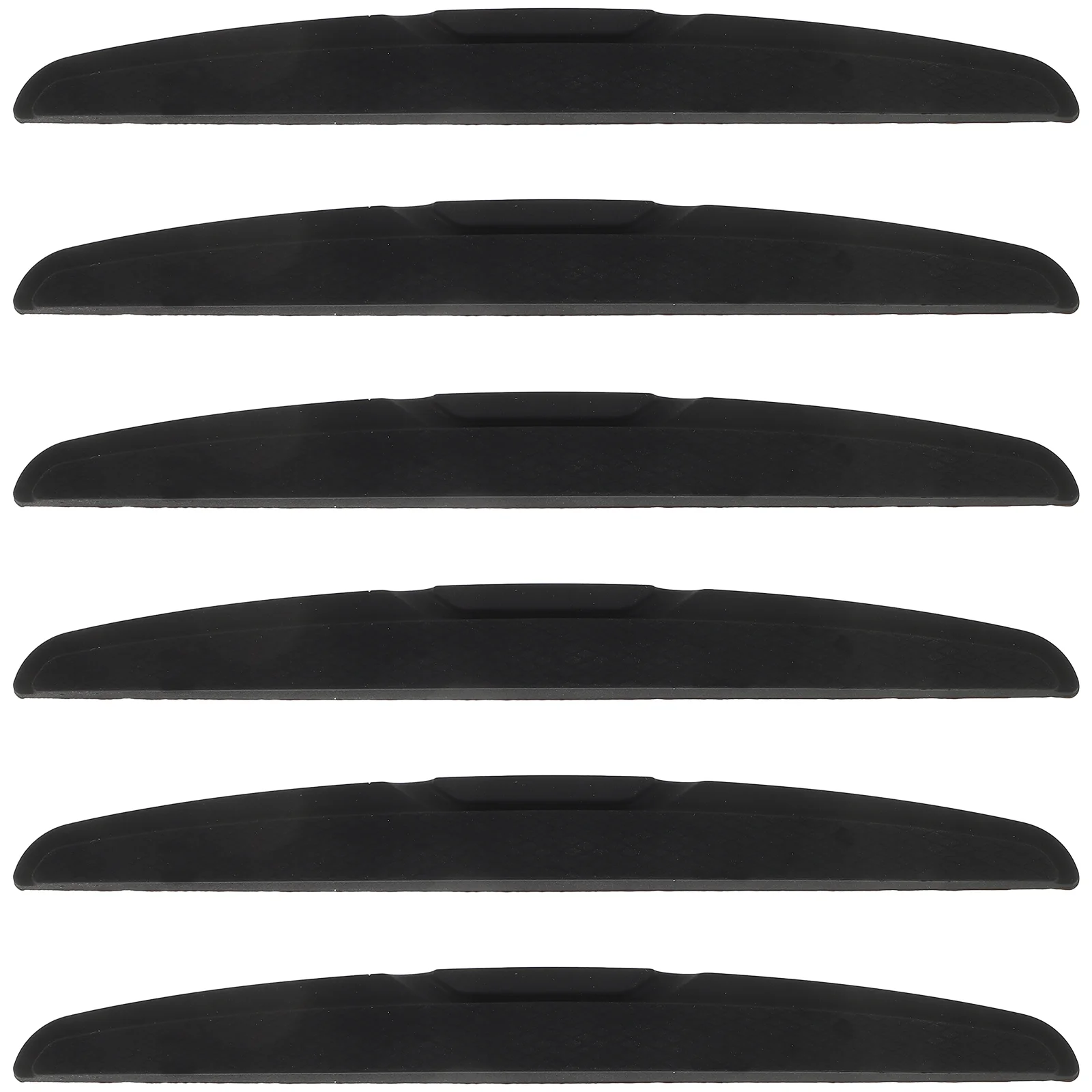 

6 Pcs Car Bumper Cars Door Strips Side Mirror Guards Edge Protector Protection Silica Gel Anti Scratch Protectors for Vehicles