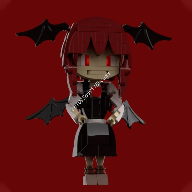 189 pièces MOC Touhou Koakuma figure uniquement version modèle blocs de Construction cadeau de noël idée de Construction jouets éducation brique enfants