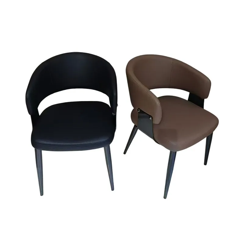 

Dining Chair French Cream Style Restaurant Dining Table and Modern Simple Designer Back
