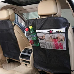 1PCS Kick Mats Back Seat Protectors Storage Organizer Pocket /Best For Protection From Kid's Dirt ,Waterproof Car Seat Covers