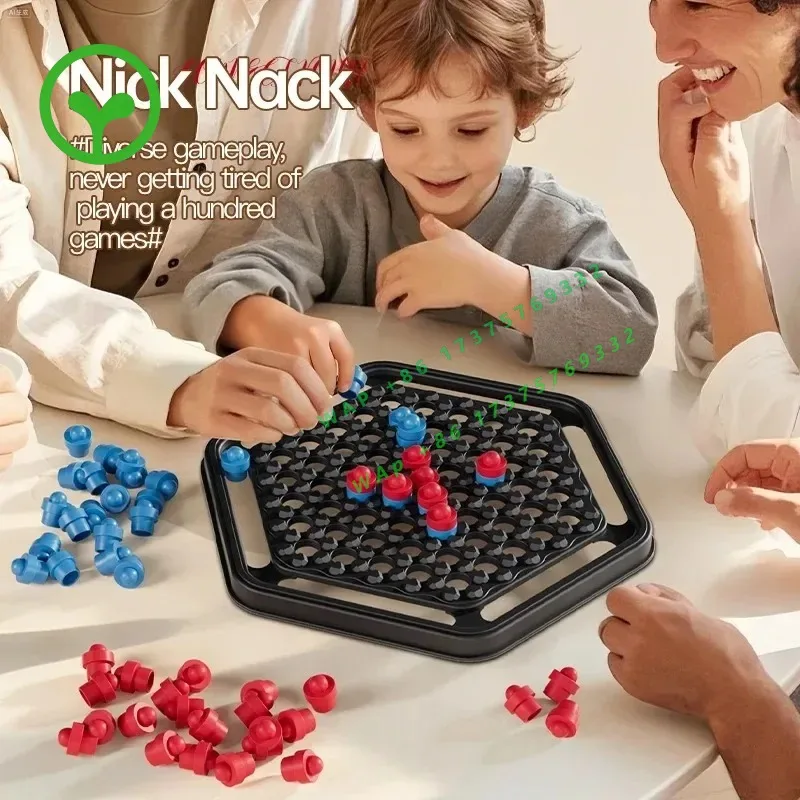 【2026】4 In A Line Stereoscopic Chess Classic Puzzle Board Game Parent-child Interactive Educational Toy
