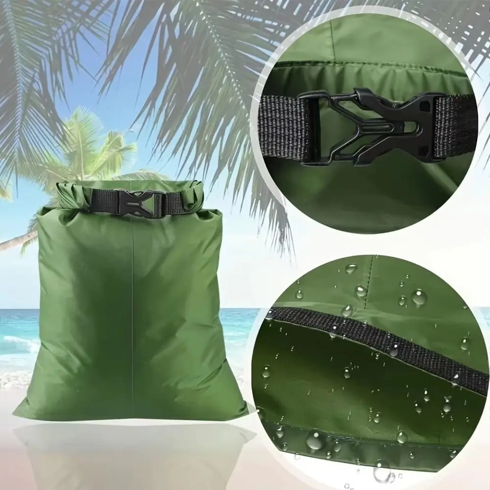 

8pcs/set Waterproof Waterproof Dry Bag Large-Capacity Lightweight Swimming Storage Bags with Shoulder Straps Foldable