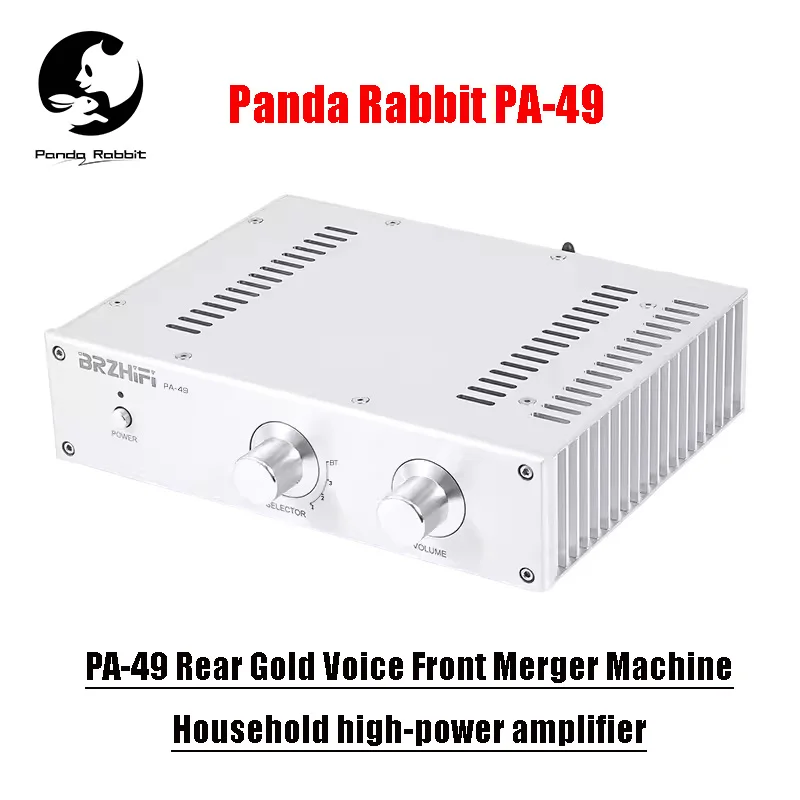 Panda Rabbit PA-49 Thick Film Fever Rear Stage Golden Throat Front Stage Merger Machine Domowy wzmacniacz dużej mocy 180W