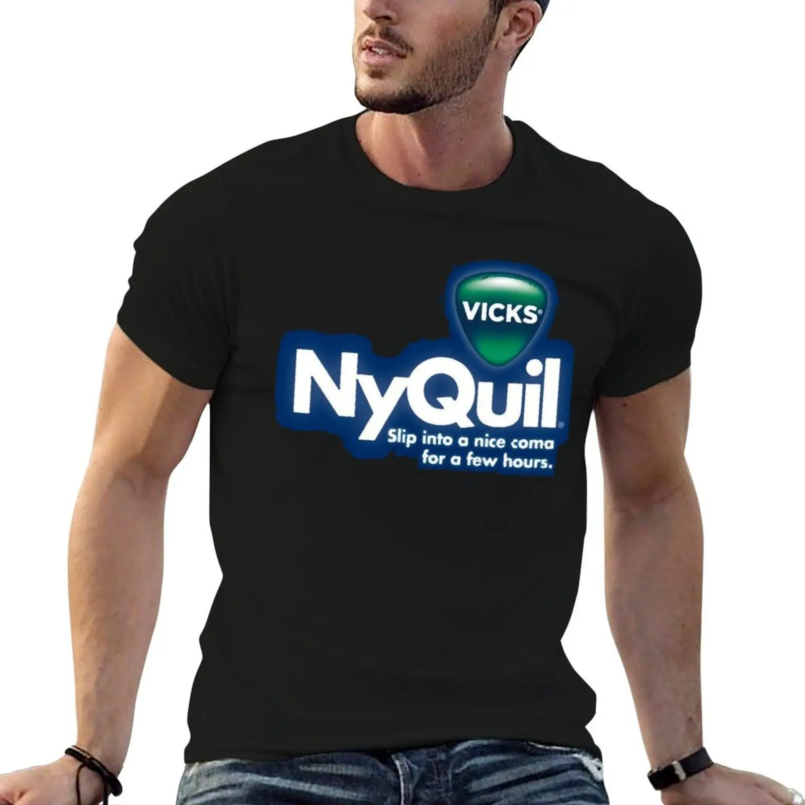 

NyQuil T-Shirt t shirts for man graphic vintage anime tshirt T-Shirt