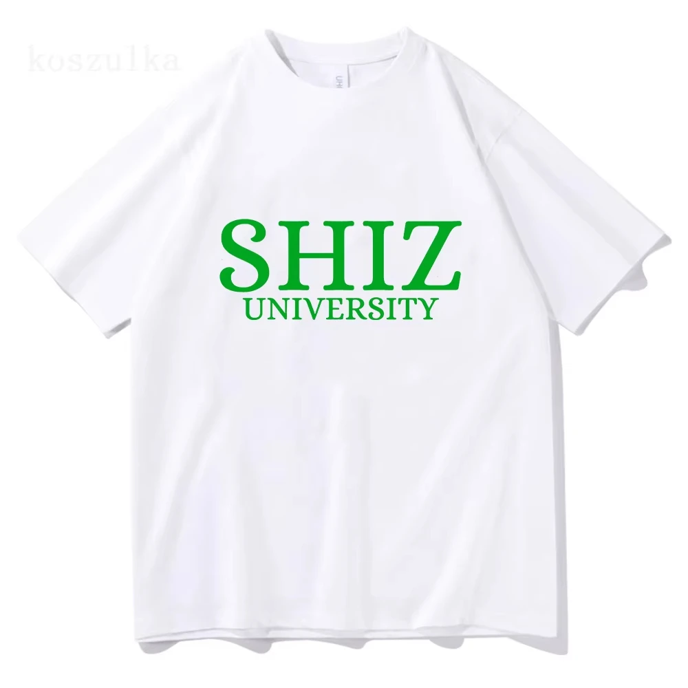 

Funny Shiz University Alumni Wicked Movie T Shirts Men/women Clothing Sweatshirt Vintage Summer Tops 100% Cotton Harajuku T Shi