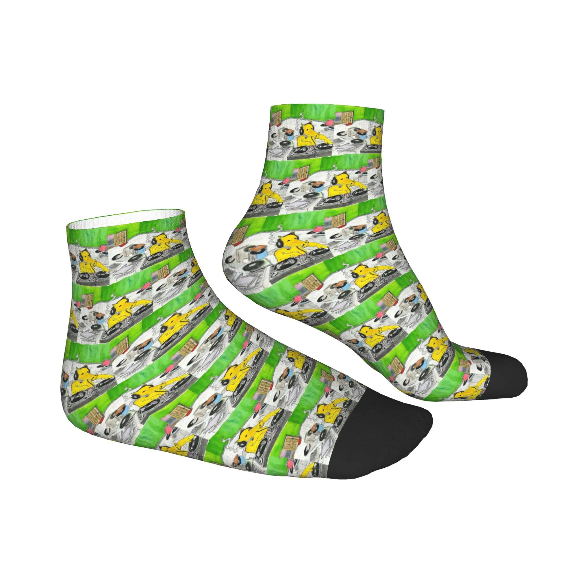 جميع المواسم Quasimoto DJ الجوارب Harajuku عالية الجودة الرياضة الأوسط جوارب أنبوبية لينة مضحك جوارب للرجال النساء هدايا عيد الميلاد #3