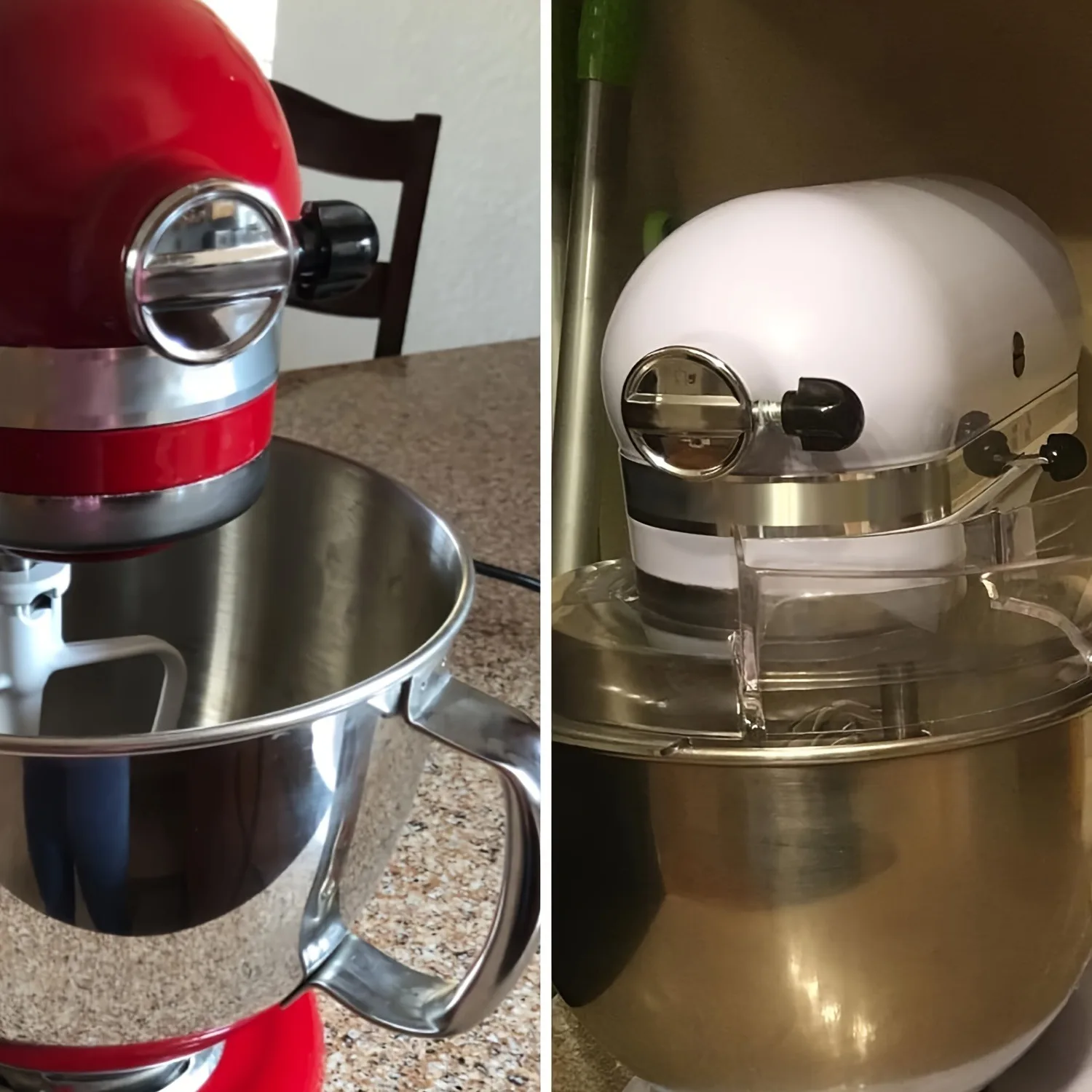 قطع غيار لـ Kitchenaid، وغطاء مرفق المحور ومسمار مقبض الإبهام المرفق، والنوابض المصنوعة من الفولاذ المقاوم للصدأ، والغسالات