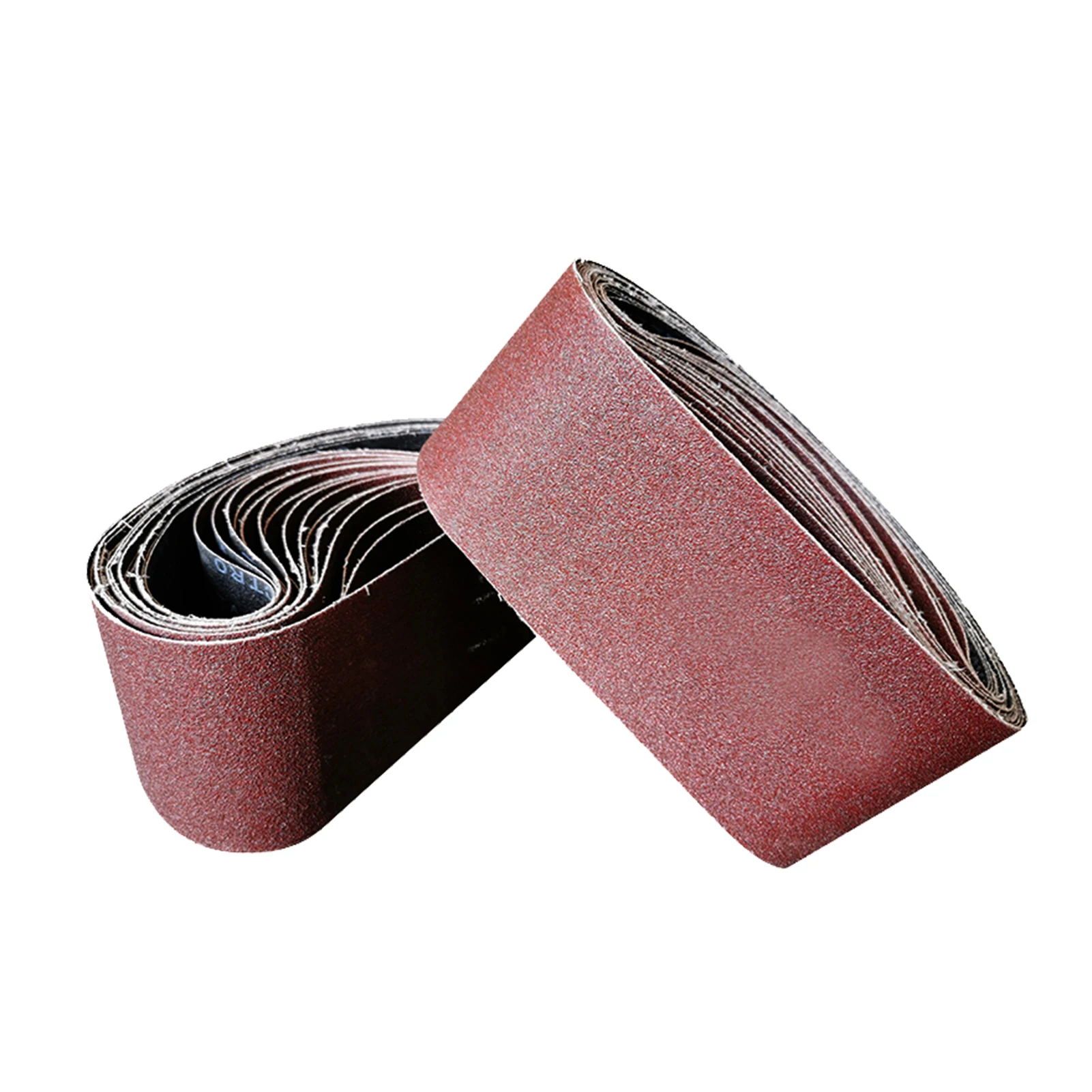 10Pcs Sanding Belts 30*380mm 60/60/80/120/240/320/400/600/800/1000 Grits for Home Use Mini Belt Sander For Electric Sander