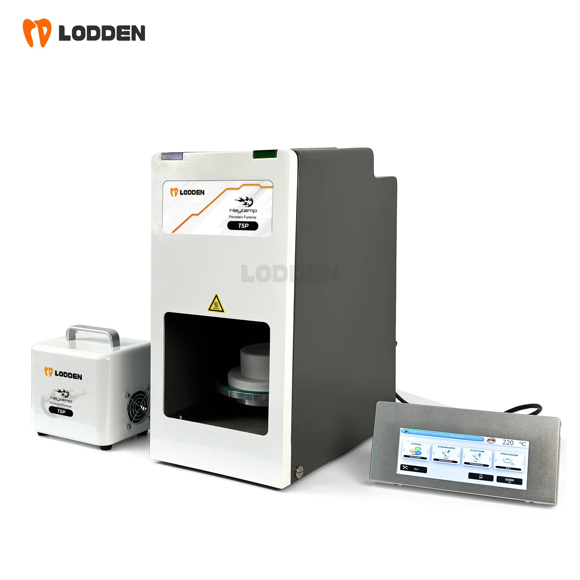 Heytemp-T5P Dental Porcelain Furnace Vacuum Zirconia Sintering Furnace Ceramic Oven with Vacuum Pump Dental Lab Equipment