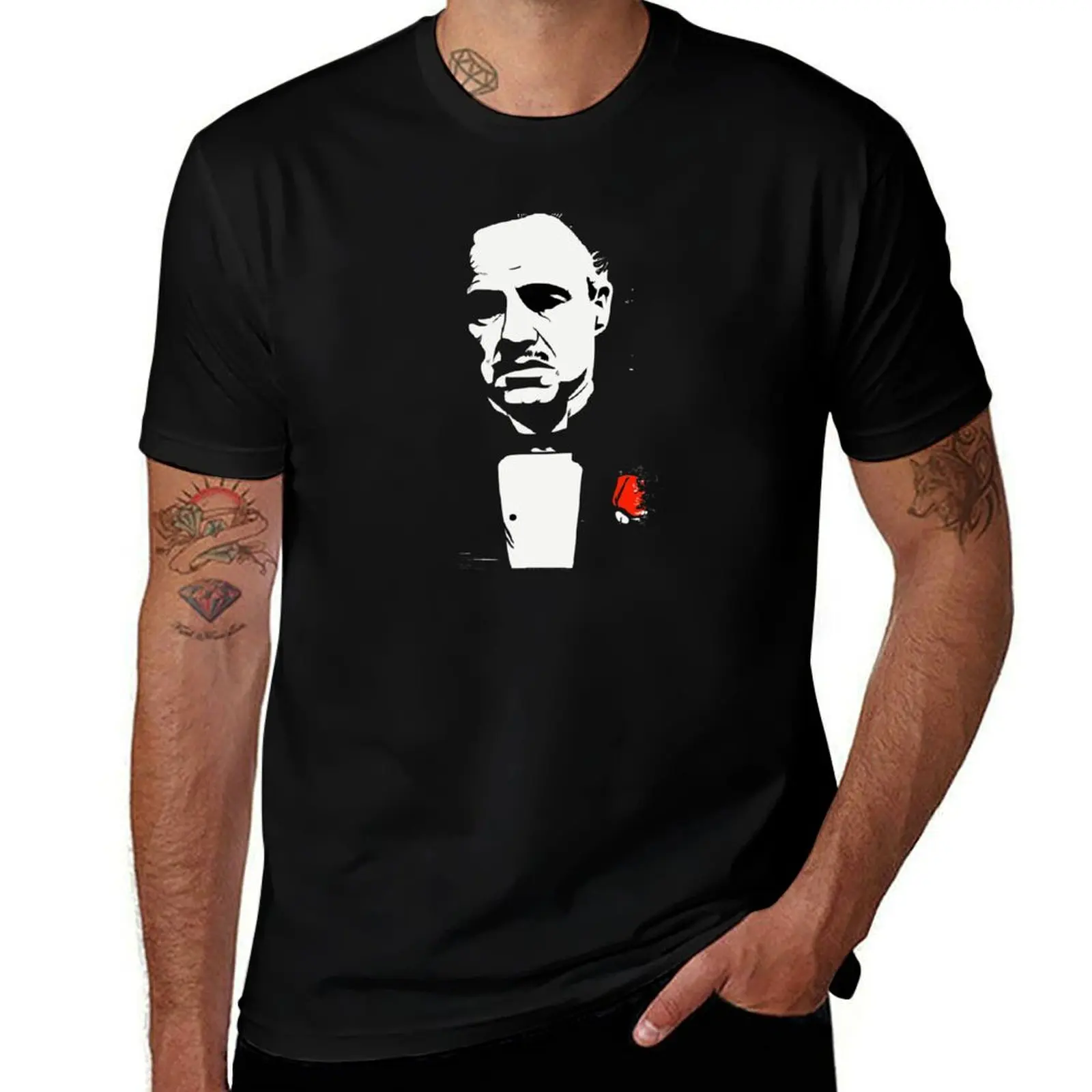 

the Godfather T-Shirt funny t shirts man man t shirt designer t shirts for man pack cotton T-shirt