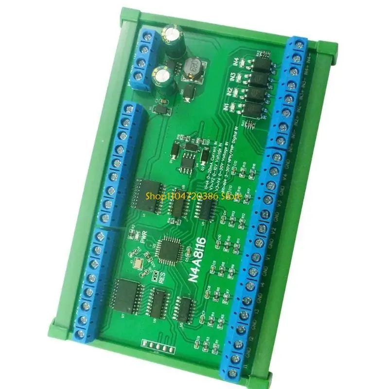 

DC12V/24V RS485 Удаленный модуль ввода/вывода 24CH Цифровой аналоговый модуль смешанного сбора для систем управления