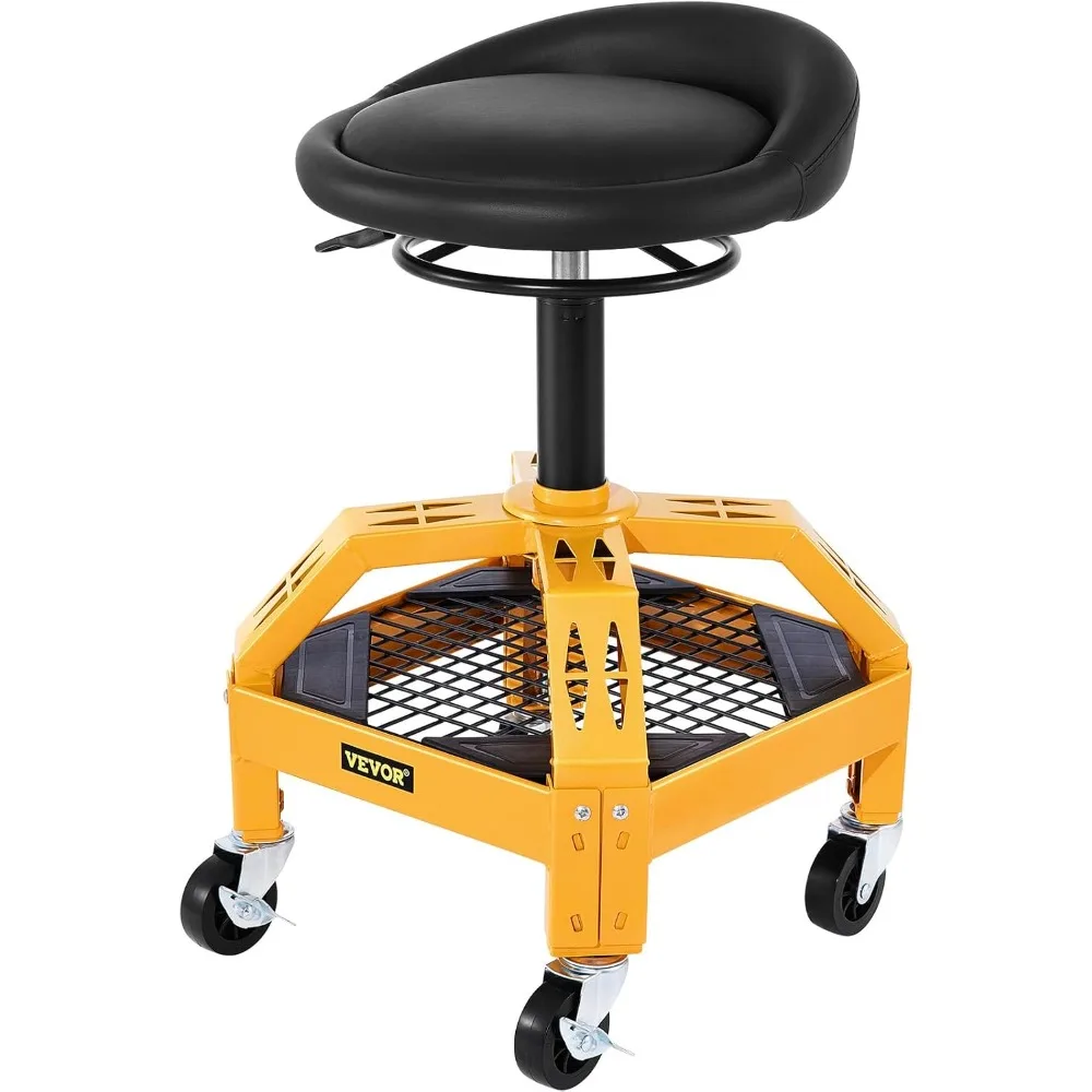 Механическое сиденье с регулируемой высотой, поворотом на 360 градусов и емкостью 300 фунтов.