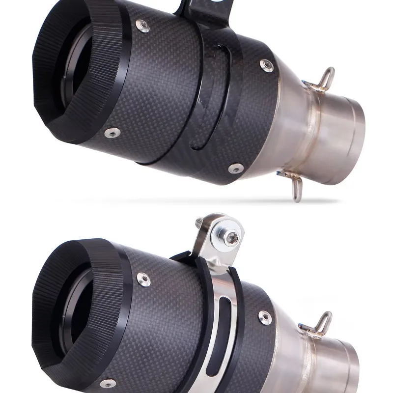 نظام العادم الانزلاق على مجموعة كاملة ربط الأنابيب دراجة نارية الأوسط الأنابيب للنينجا 400 Z400 CB650R Z900 R1 AR 2017 -2019 سنة #2