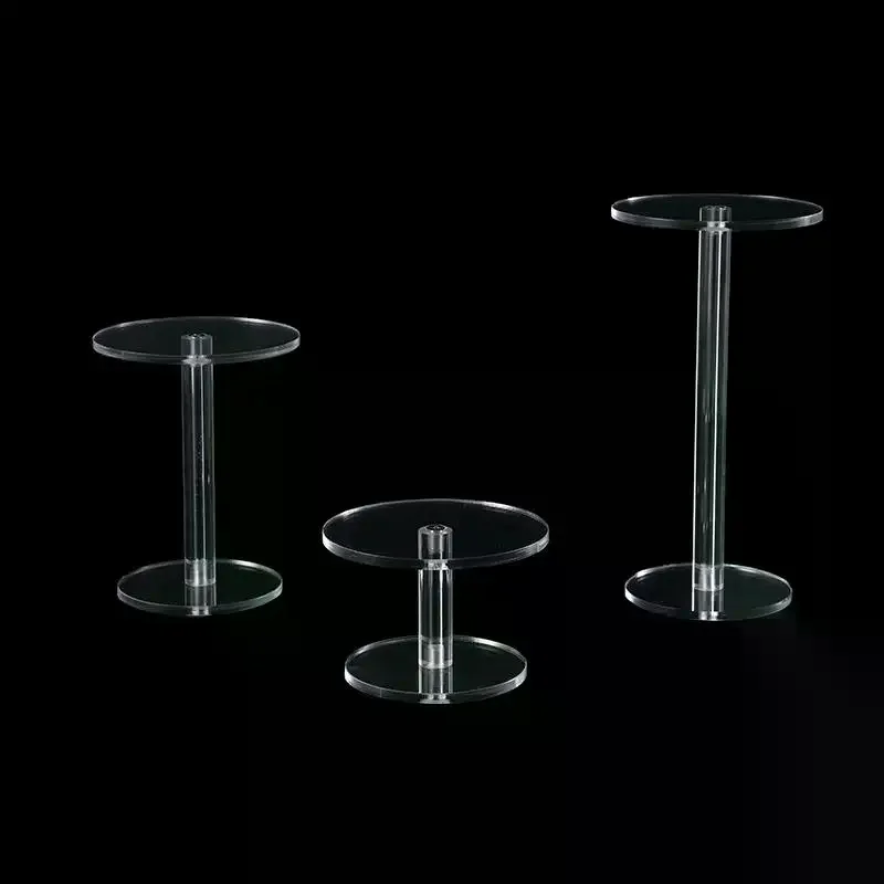 

Transparent Frame Round Jewelry Display Stand Acrylic Clear Bracelet Organizer Shelf Jewelry Storage Rack