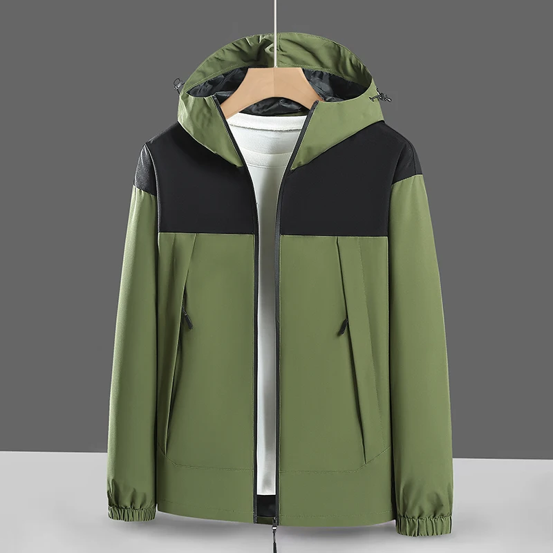 

Осень-зима водонепроницаемый плащ модная куртка с капюшоном для мужчин и женщин верхняя одежда легкая ветрозащитная уличная ветровка для гольфа и велоспорта