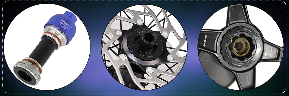 HEPPE Fahrrad-Scheibenbremsen-Montage- und Demontagewerkzeug für Centerlock-Sicherungsringe, Doppelfunktionsschlüssel für SHIMANO-Sicherungsringe BB52 – Detail 4