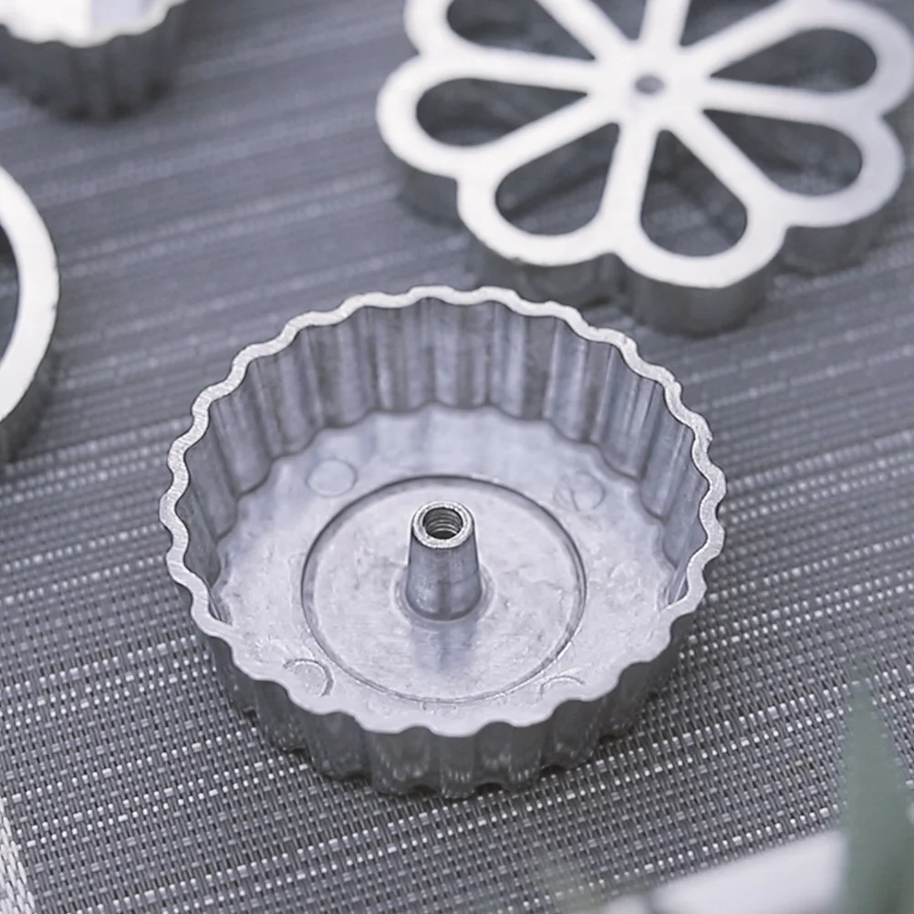 

1Set Frying Spoon with Wooden Handle Aluminium Alloy Flat Scoop for Cooking Pastry Cake Snack Mold Kitchen Gadgets Set