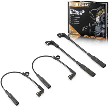 

4Pcs Brake Pad Wear Sensor for Cadillac GMC - 84693643 84688287