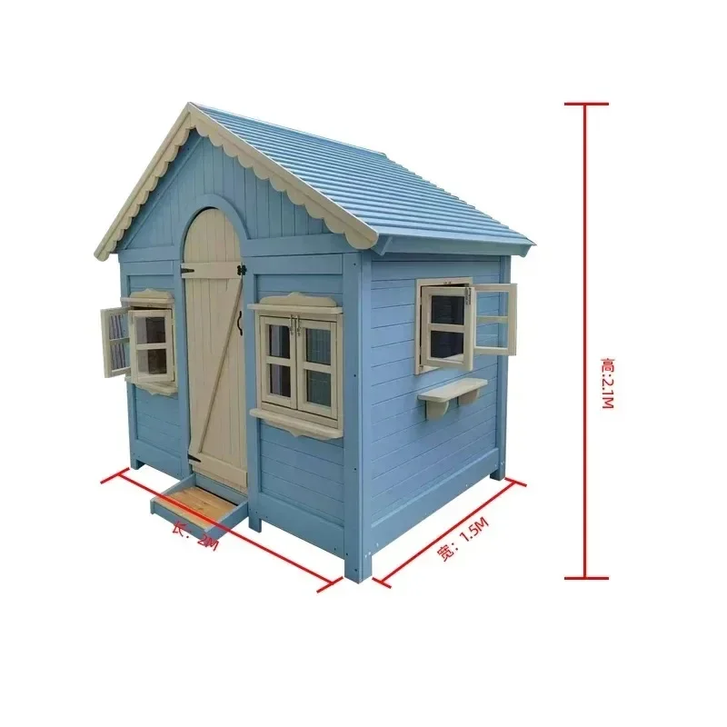 Z Outdoor preservative wood, game room. Outdoor wooden house, removable and assembled toy tree house
