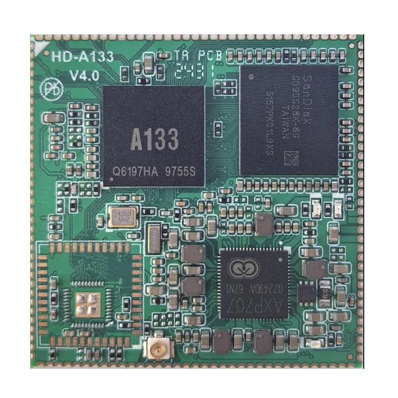 

B04B-Commercial Core Board Quanzhi A133 For ANDROID 10.0 Linux System 1G+8G With 5G Dual-Band WIFI Included