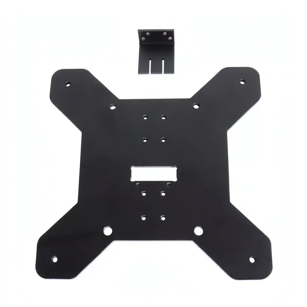 For For Kingroon KP3S Pro Y Axis Upgrade Bed Support Kit CNC Aluminum Heatbed Base Precision 3D Printer Spare Parts