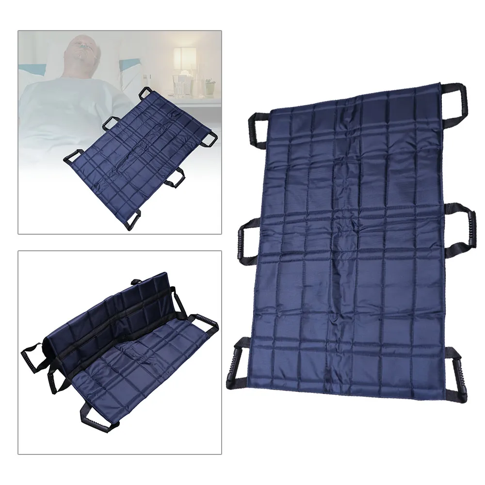 portable-patient-transfer-pad-foldable-large-positioning-bed-sheet-with-6-handles-soft-elderly-lift-sling-patient-turning