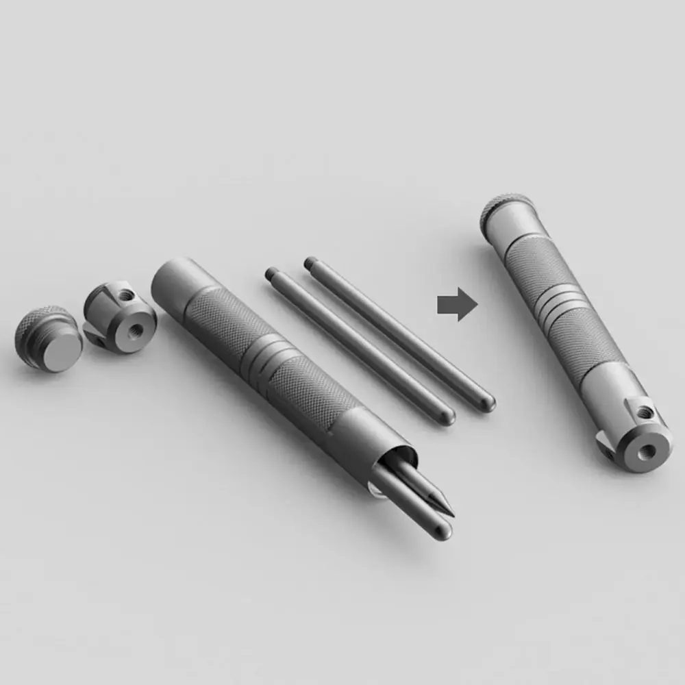 

Hiking Equipment Aluminum Alloy Lantern Stand Foldable Portable Live Broadcast Tripod Mini Phone Tripod Stand Camping Lights