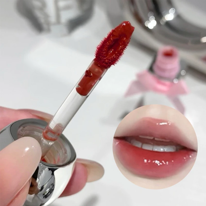 Gege Beer Zoete Lipgloss Teder Hydraterende Glanzende Heldere Transparante Waterdichte Spiegel Oppervlak Geen Gemakkelijk Bevlekte Cup Lippenstift