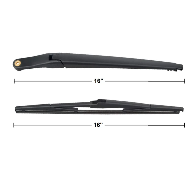 Rear Wiper Arm & Blade Fit For Toyota SIENNA 2011-2021 85241-08020 ABS Rubber Back Windscreen Wiper Car Accessories