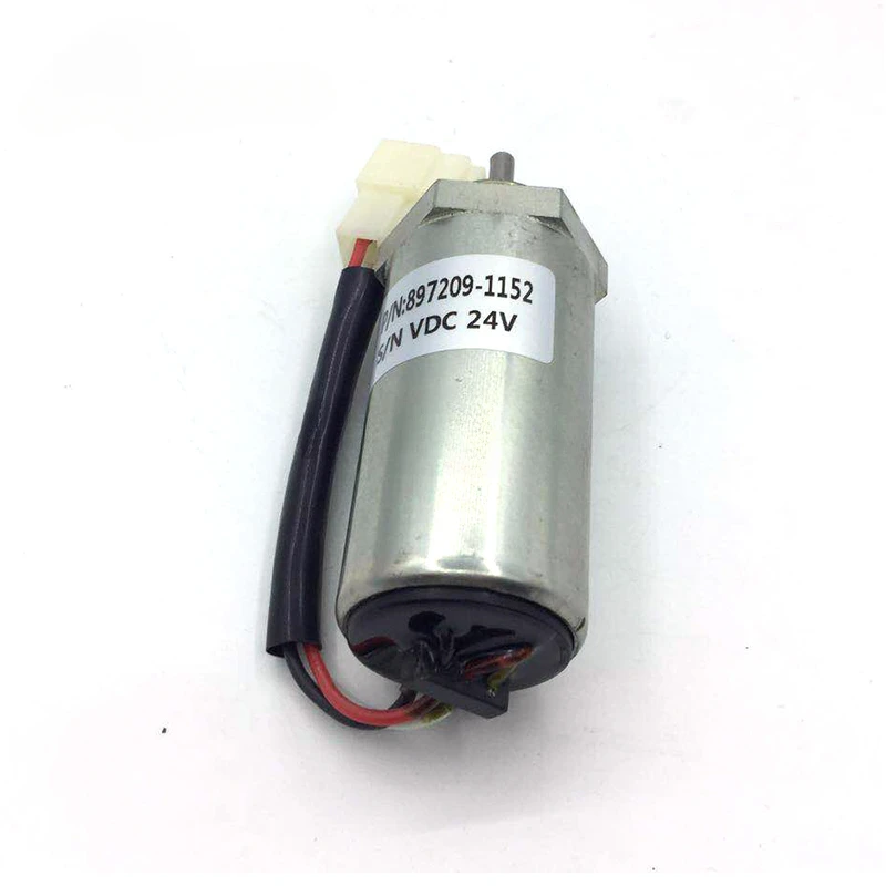 For Hitachi Ca-se 75 Excavator Engine Flameout Switch Solenoid Valve 55/70 For Kobelco 70/75-8